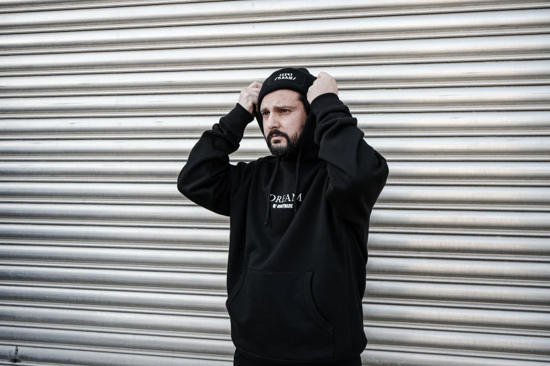KAAN HOODIE DREAM BLACK